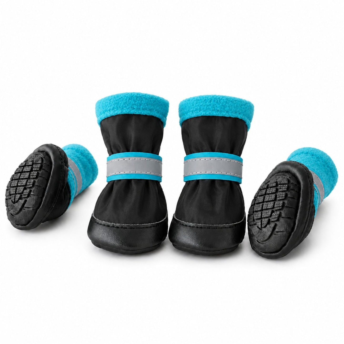 Reflekterande Hundskor, 4-Pack