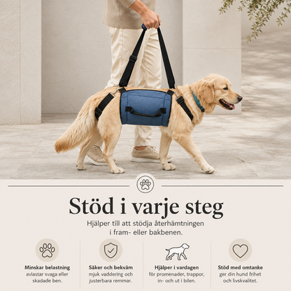 Justerbar Lyftsele för Hund