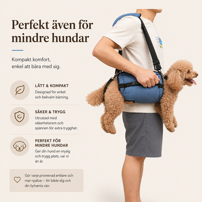 Justerbar Lyftsele för Hund