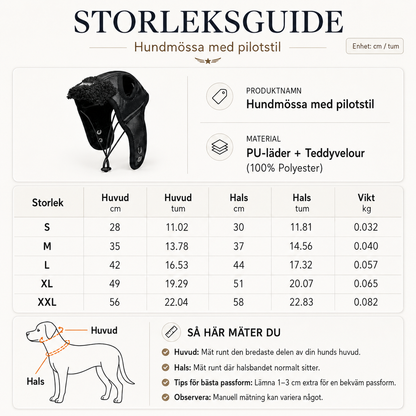 Varm Hundmössa i Pilotmodell