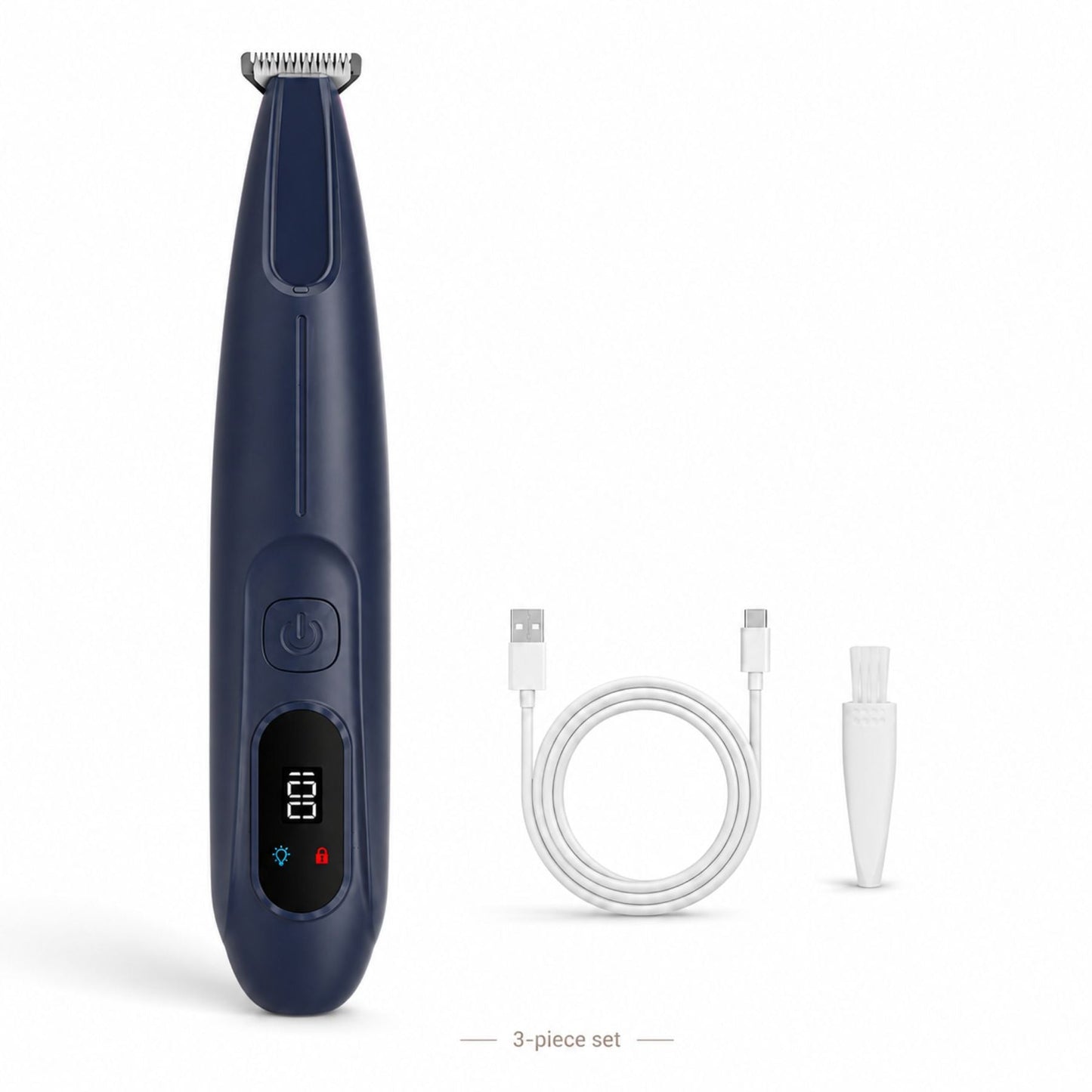 Sladdlös Tass- & Pälstrimmer, LED