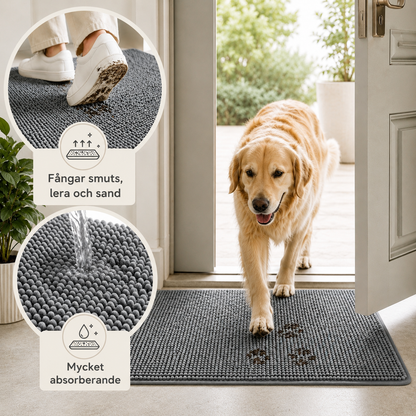 Absorberande Mikrofibermatta för Hund