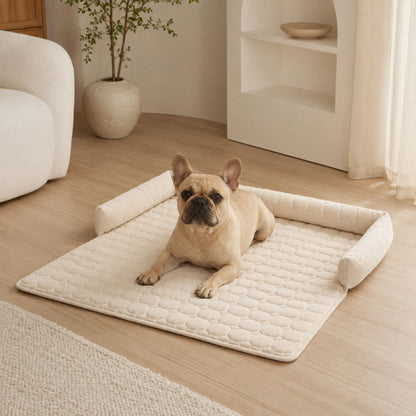 Quiltad Soffkudde för Hund & Katt 75x75 cm