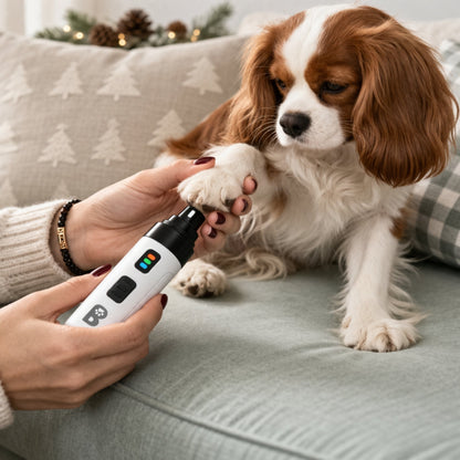 Tyst USB-Kloslip för Hund & Katt