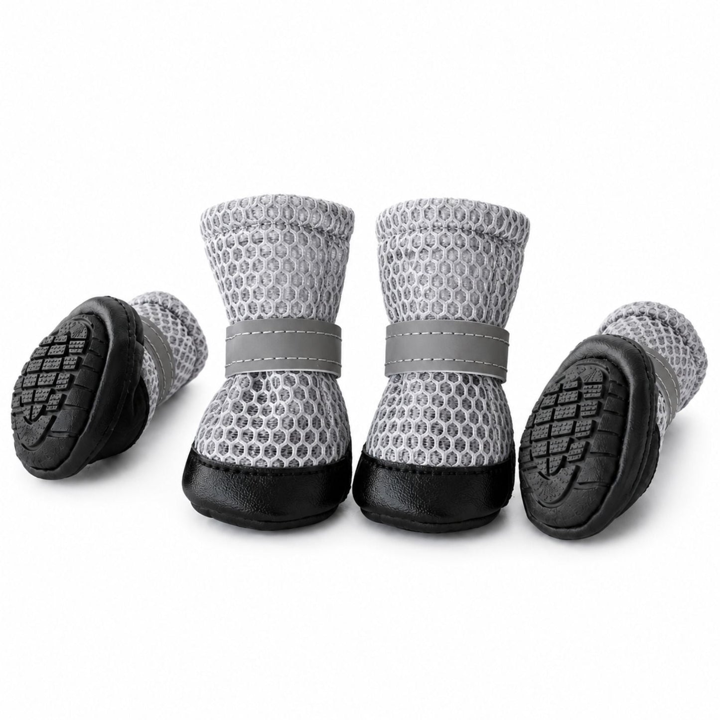 Reflekterande Hundskor, 4-Pack