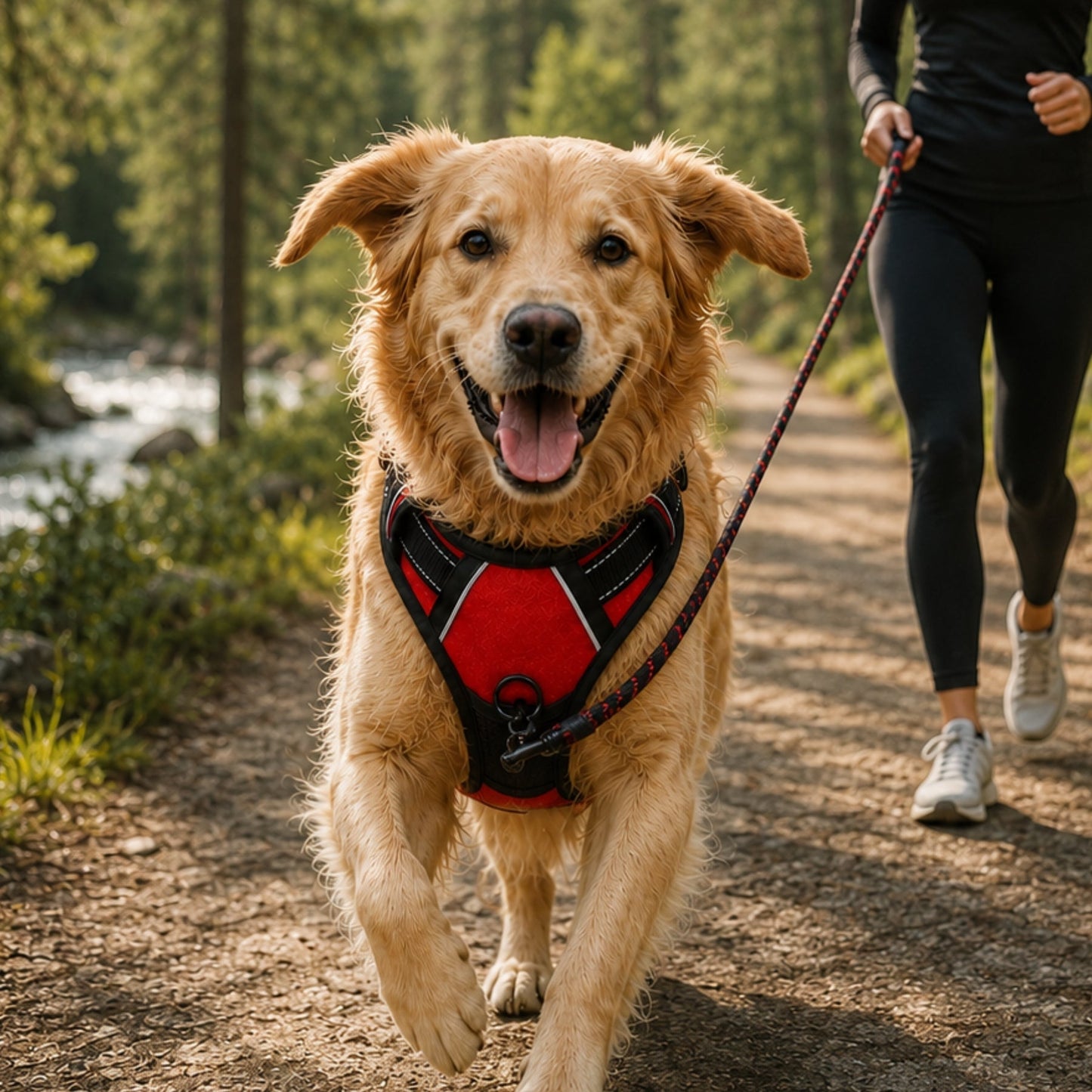 Anti-Drag Hundsele med Frontfäste