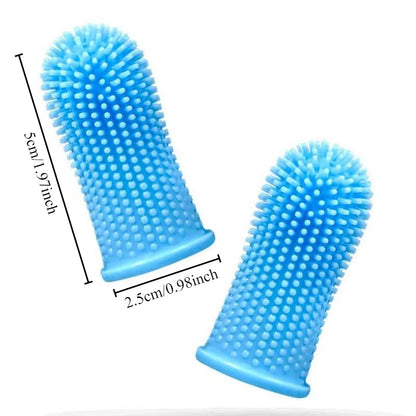 Fingertandborste i Silikon