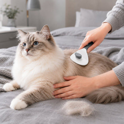 Självrengörande Pälsborste för Hund & Katt