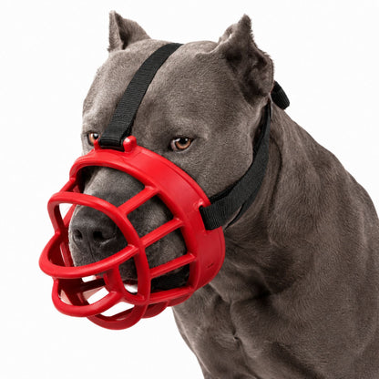 Mjuk Silikonmunkorg för Hund