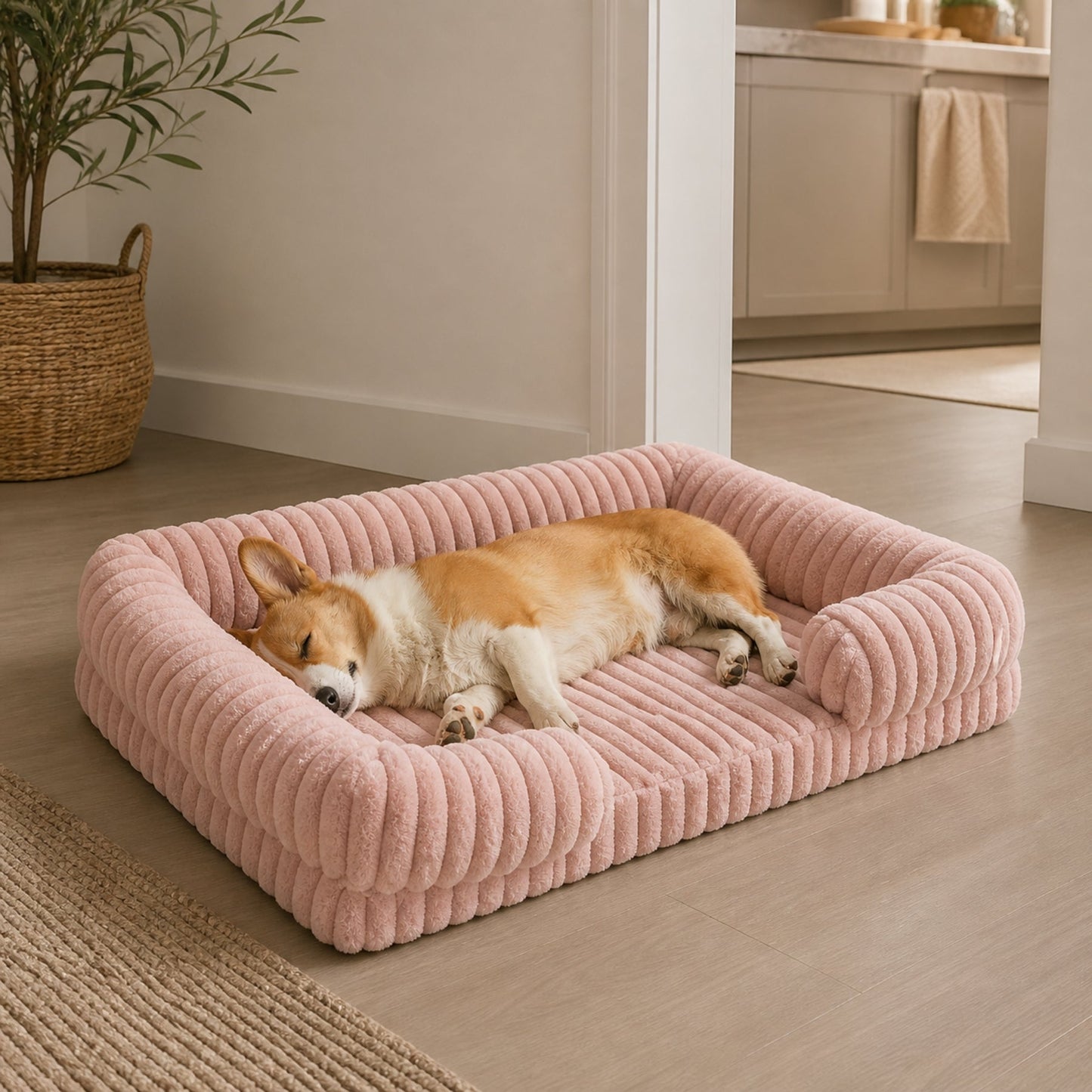 Stödjande Hundbädd i Memory Foam