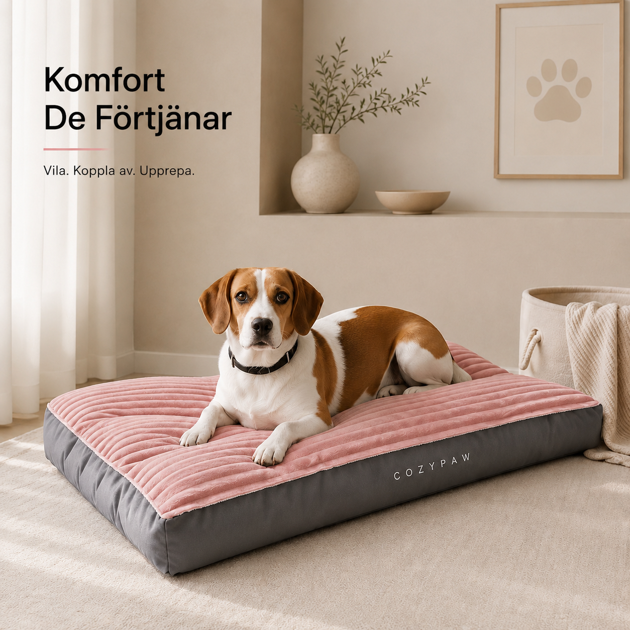 Extra Tjock Hundmadrass, Stora Hundar