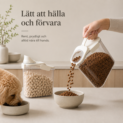 Förvaringsbehållare för Djurfoder