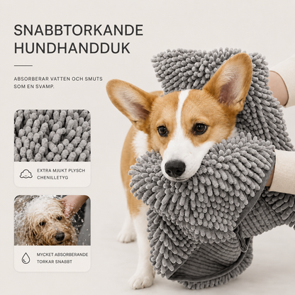 Torkhandske i Chenille för Hund & Katt