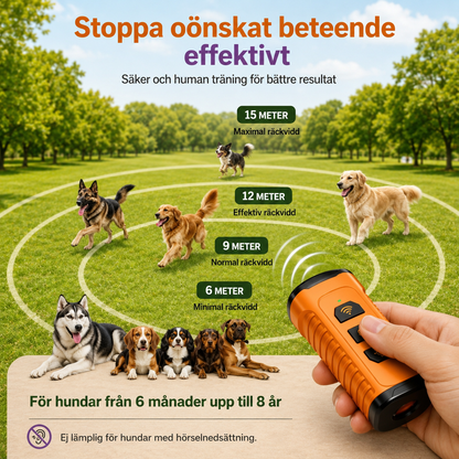 Ultraljudstränare för Hund med LED-Lampa